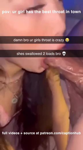 Cheating Cuckold Blowjob Caption Nsfw Amateur