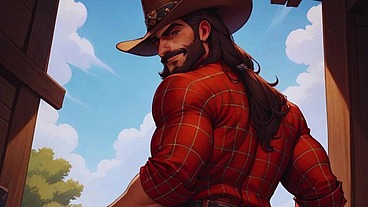 Hot hentai anime call-boys have gay orgy with old farmers with big dicks. Pinoy