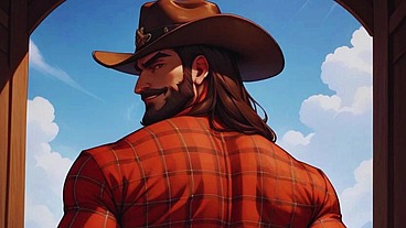 Hot hentai anime call-boys have gay orgy with old farmers with big dicks. Pinoy