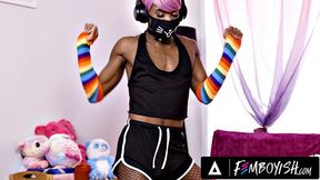 FEMBOYISH - Ticklish Fem Twink Kai Taylor Has His Bussy Tore Apart By Hung Rick Hard