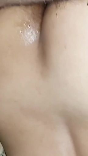 Thrilling moment from &quot;Bhabhi ki hard ass fuck tight ass ki doggy style fuck, bangla bhabhi aur desi devar desi mms, close&quot;
