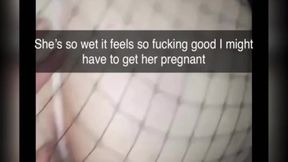 Cheating MILF POV - Snowbunny gets fucked and sent to husband