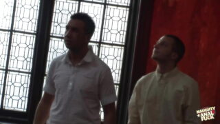 Keiran Lee pounds big ass babes Alexis May and Claudia Rossi with rough anal