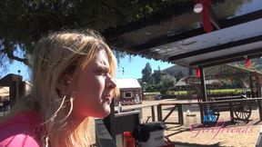 Farm Fun: Amateur GF blowjob POV