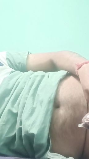 Indian desi police officer get shower   Clip 1