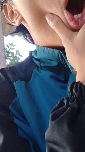 Walking Through a Beautiful Tea Plantation  Relaxing Nature Adventure   Clip 1