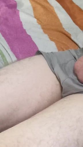 Skinny Guy Ends up with His Sweet and Juicy Cum on Himself