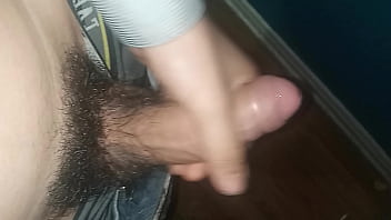 jerking my 6 inch cock