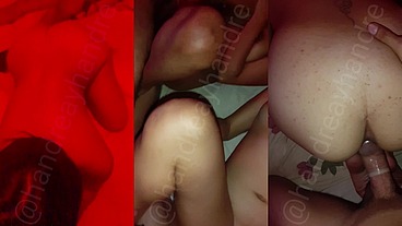 Joven vergon me llena de leche mientras mi novio se coje a su esposa en un intercambio swinger