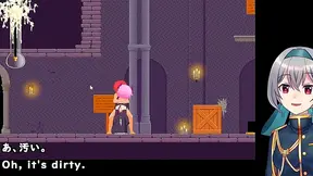 Silent V Ghost Explors Castle of Temptation for Erotic Anime Action