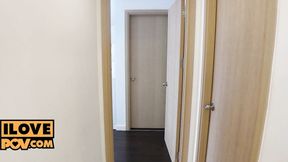 ”P-O-V - A lustful jerk off session with asian whore Vina Moon”