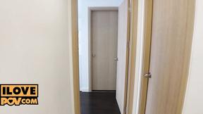 ”P-O-V - A lustful jerk off session with asian whore Vina Moon”