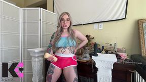 horny gooner programming to handhump, plug & pump for goddess