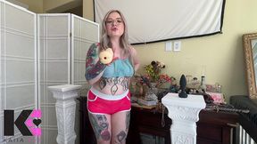 horny gooner programming to handhump, plug & pump for goddess