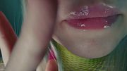 asmr spit painting on you