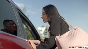 STREETFUCK Emily Pink Brasilien Bitch want Doggy all day long