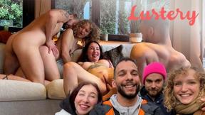 ”Fantastic FFMM Foursome Group Sex - Lustery”