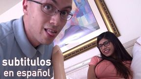 Arab Popstar Mia Khalifa Teaches Virgin How To Get Sex With Woman