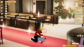 I meet&fuck big breasted girl in a hotel lobby