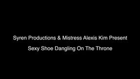 Sexy Shoe Dangling On The Throne (1080p)