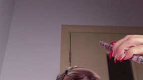 Saliva on your cock blowjob
