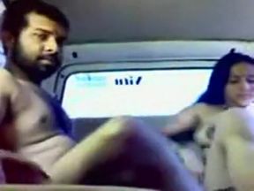 Indian HOT aunty in car