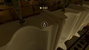 Big cock ruined in public restroom blowjobs tearoom raw