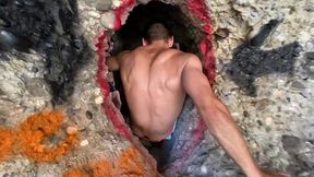 what happens when straight dudes find a cave