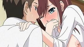 ”Chick gets a mouthful full of cum - Hentai Sex”