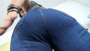 SEXY GOTHIC GIRL WITH BIG BUTT FARTING IN JEANS PANTS PART 2 BY KETLYN RAVENA (CAMERA BY RENAN) FULL HD