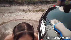 Perfect babe JC Wilds is dripping with passion from Johnny Loves huge cock&#x1F32D;