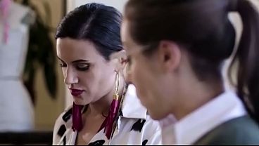 Mature MILF Penny Barber seduces Spencer Bradley with her sultry suit