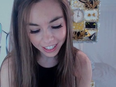 Hot amateur teen butt plug solo play