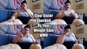 Step-Sister Shocked By Your Weight Gain (WMV)