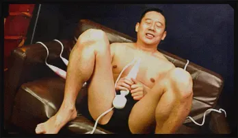 Akiho Nishimura tickled with toy rod and jizzed in her face Full Video