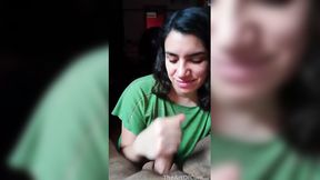 I crave deepthroating & tongue-lashing his cock&#x1F32D; &mdash;  savoring his semen's sweet &mdash;  sticky kiss