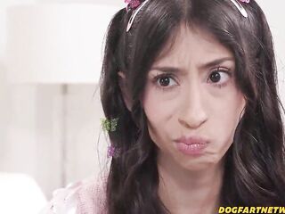 DOGFART - Interracial Stepfamily Secrets - stepbae Submits to Stepdad's Monster Weenie