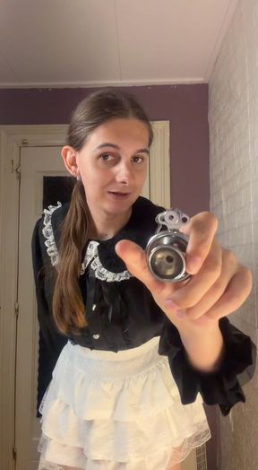 caged sissy begs to be fucked during locktober jessiesissy adventures
