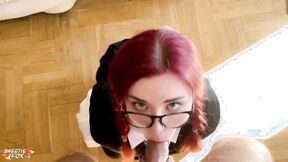 Dirty College Girl Passionate Deepthroat Dick & Rough Fucks POV