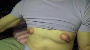 Purple Sissy Pullin Cock Gushin Sissygasm Cum Flood