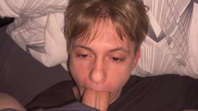 Fucked a Sweet Boy in the Mouth and Cum