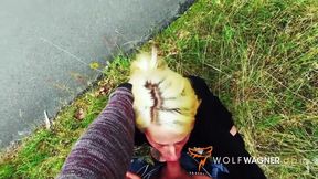 Kitty Blair & Harleen van Hynten's Hot German Sexdates in Public POV Adventure