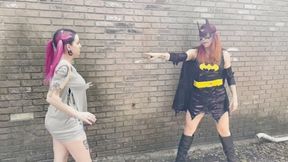 Bat babe WEDGIES Harley Queen - LADY LAZURUS & CATHERINE FOXX HIDEF MOV