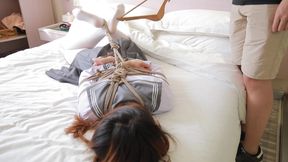 Hui12-*** White Silk Girl's Nautical Bondage and Discipline