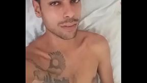Boy alone at home