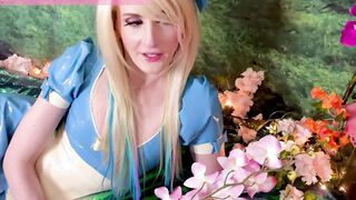 Alice and the Flowers Part two ~ Anal Gaping Closeups Booty Plugs Monstrous Plug Nipple Play Female Orgasm