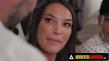 ACCIDENTAL GANGBANG - Katrina Colt Takes On Five Scientists For Intense Anal And DP Gangbang