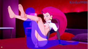 Jessie(Musashi) and I have deep sex in a love hotel. - Pokémon Hentai