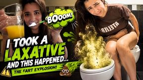 I Took a Laxative… Then My Toilet EXPLODED! Farts + Evacuation