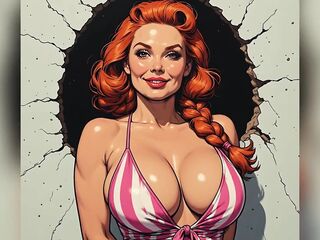 Large Boob Honeys in Swimsuits Art